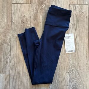Athleta Accelerate 7/8 Navy Blue Tight Size XXS NEW